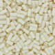 Miyuki Bugle 3mm Beads Matte cream BGL1-2021